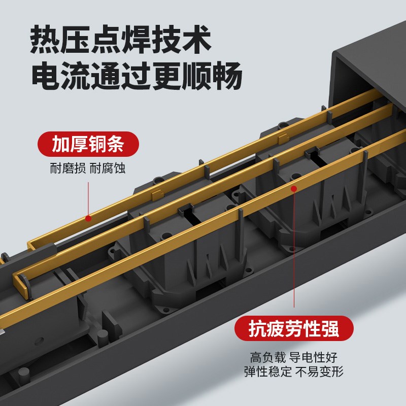 其为机柜pdu插排32A8000W大功率专用插座6 7 8位防过载工业接线板