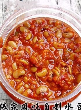 云南散装私房菜 农家水豆鼓 酸辣 风味独特 开胃下饭菜云南豆豉