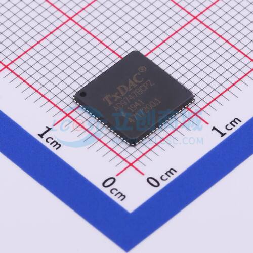 数模转换芯片DAC AD9747BCPZRL LFCSP-72(10x10)