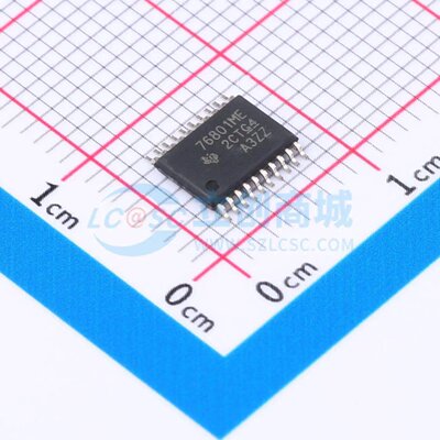 线性稳压器(LDO) TPS76801MPWPREP HTSSOP-20-EP 1.2V~5.5V 1A