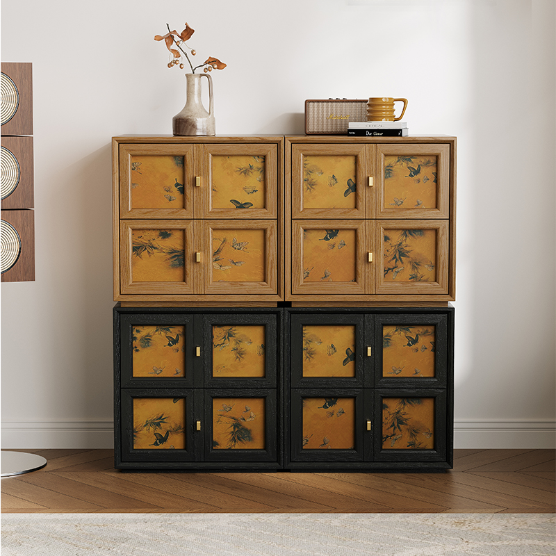 香云纱电视柜卧室储物柜