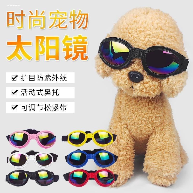 约克夏专用墨镜眼镜宠物小狗狗防