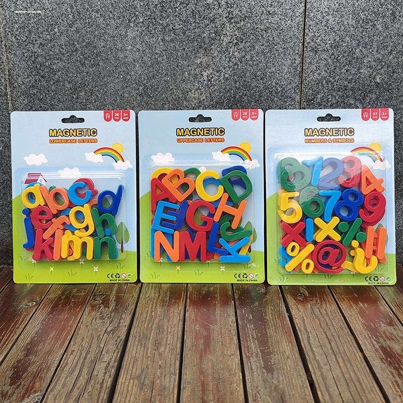 磁性数字贴英文字母数字磁力贴吸