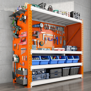 工具架工具柜五金工具收纳架仓储货架多层置物架车间重型铁架子