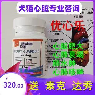 优心乐ModemDog摩登狗宠物犬猫狗心脏肥大心力衰竭肺水肿咳嗽气喘