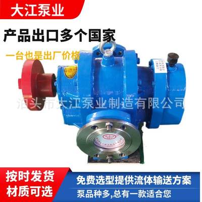 现货LCX-50/0.6高粘度罗茨泵稠油甘油润滑沥青原料罗茨油泵厂家