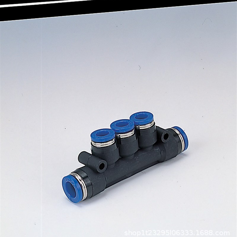 PISCO耐腐蚀不锈钢管三通歧管 PB12-04SUS PB16-03SUS PB16-04SUS