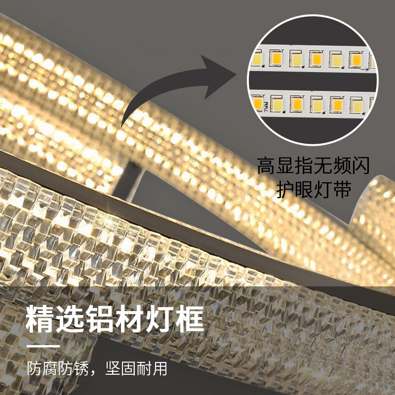 轻奢客厅吊灯后现代创意简约设计师极简黑色餐厅高级感主卧室灯