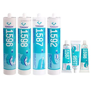 可赛新1587 1592 1596 1596F 1598 1598H平面密封胶耐高温硅橡胶