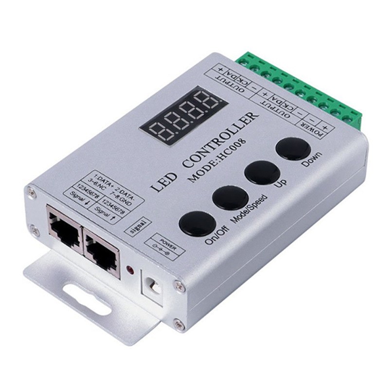 HC008控制器,幻彩4键铝壳控制器,幻彩铝壳控制器