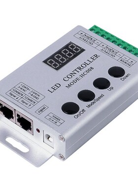 HC008控制器,幻彩4键铝壳控制器,幻彩铝壳控制器