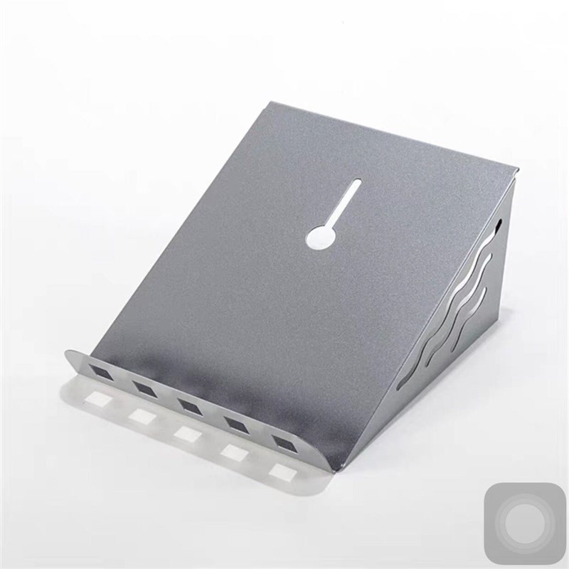 办公家具五金挂件 屏风工位钢制挂件 简约挂式电话托架盒