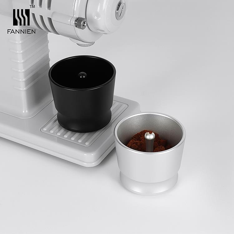 HG-1咖啡接粉器手柄接粉杯均匀落粉器ek43磨豆机量粉杯51mm58mm