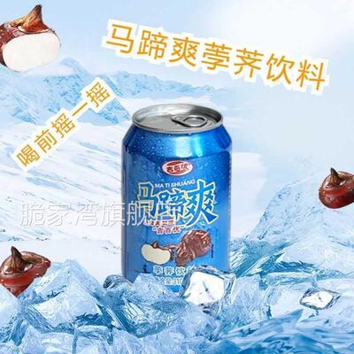 清凉马蹄饮品310ml解腻清爽荸荠罐装饮料清润爽口夏日冰爽醇香感