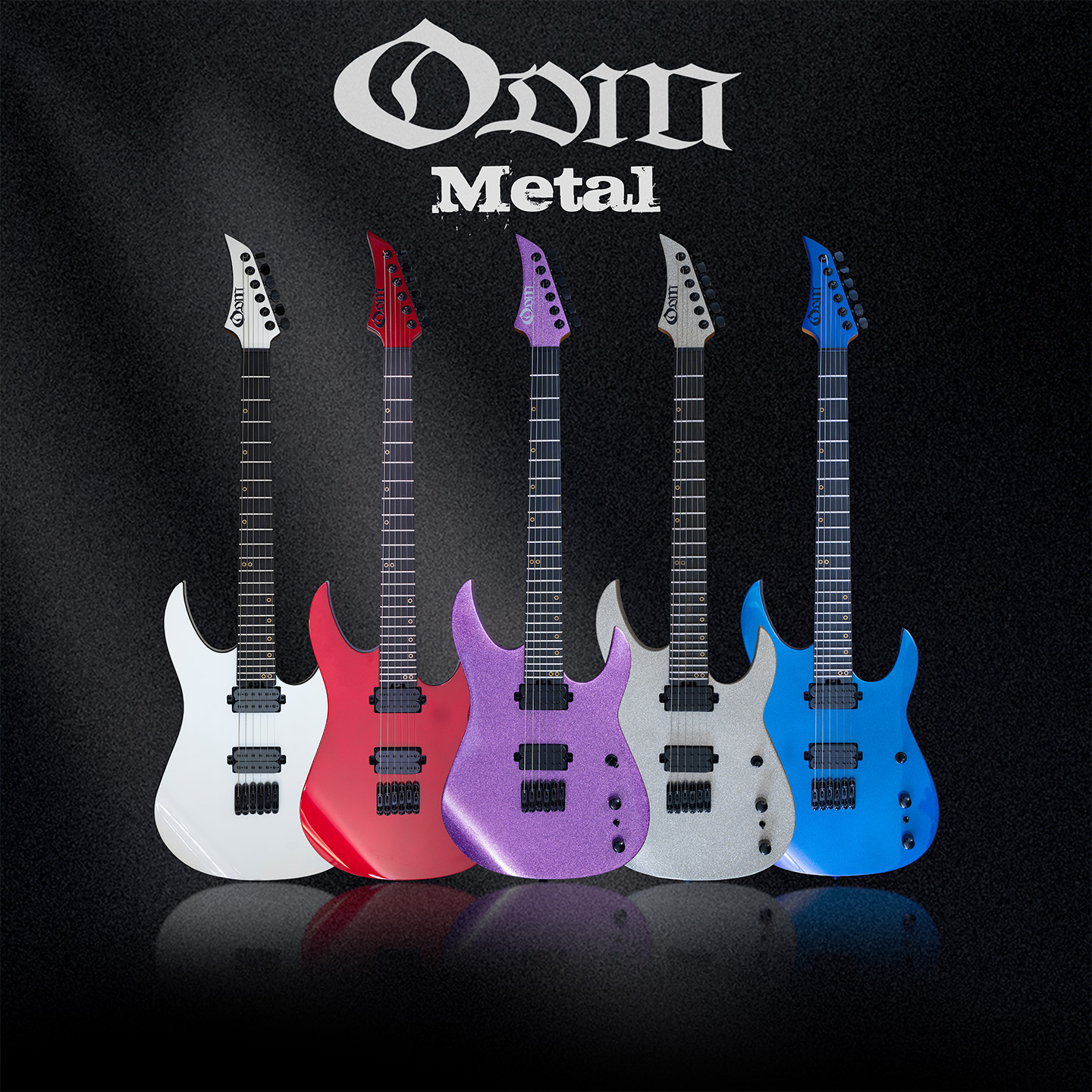 Odin电吉他Metal固定琴桥桤木琴体及金属风格高输出拾音器