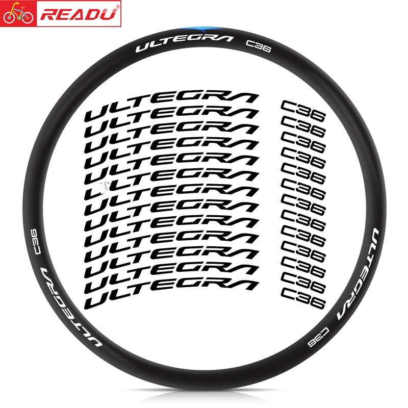 爱R8170-Ut C36道路车轮组贴纸道路自行车轮辋碳轮辋贴纸车轮颜色