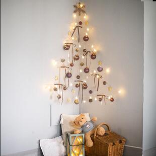 圣诞树形节日灯 圣诞球装饰星星灯 卧室布置led灯 开业店铺装饰