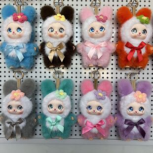 萌物家族搪胶小猫可爱毛绒挂件玩偶公仔超萌包包挂饰