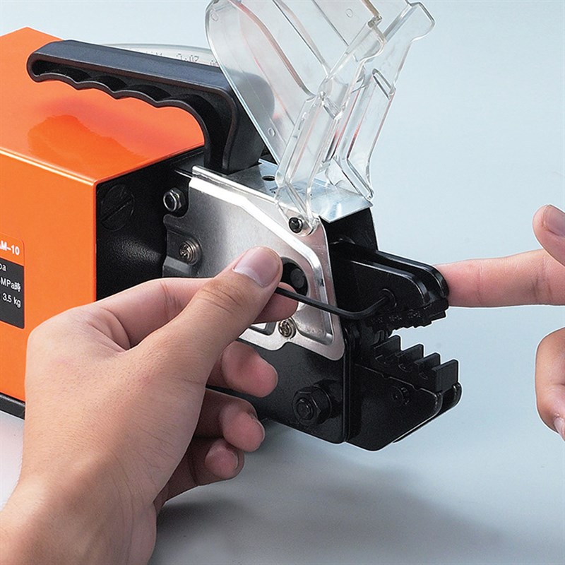 AM-10气动式端子压接机 端子压线机 气动压线钳 适合多种钳口