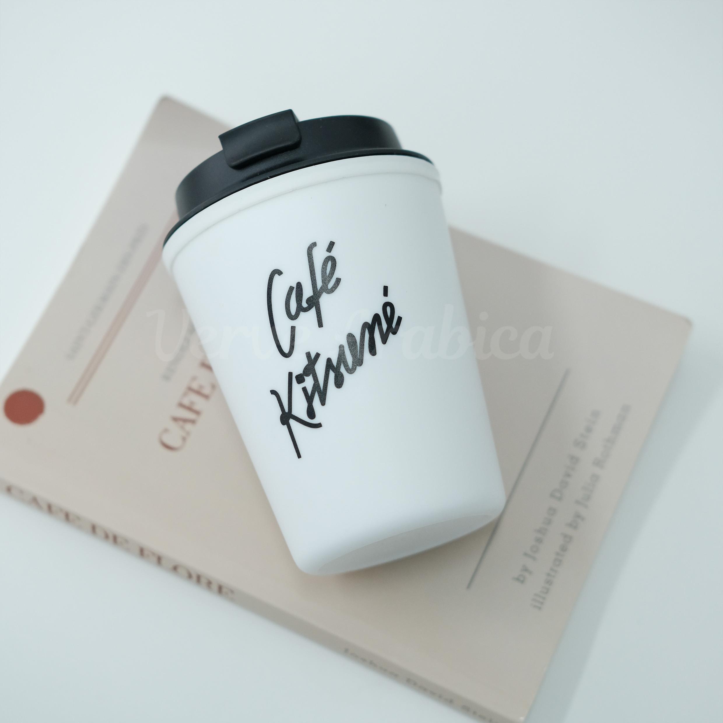 随行杯有盖咖啡杯奶茶杯简约字母经典款黑白字母ins高级感直饮