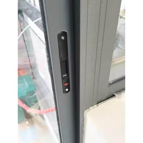 移门锁铝合金落地老式自动阳台锁90玻璃锁扣配件单面锁门窗推拉门