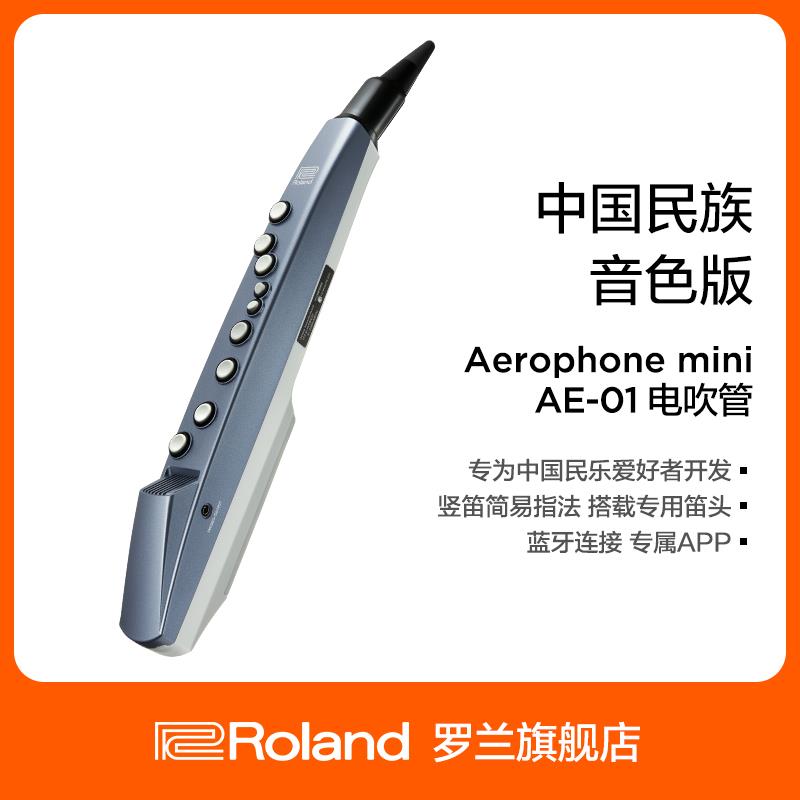 Roland罗兰AE-01/AE-01C电吹管初学者电萨克斯老年人电子吹管乐器