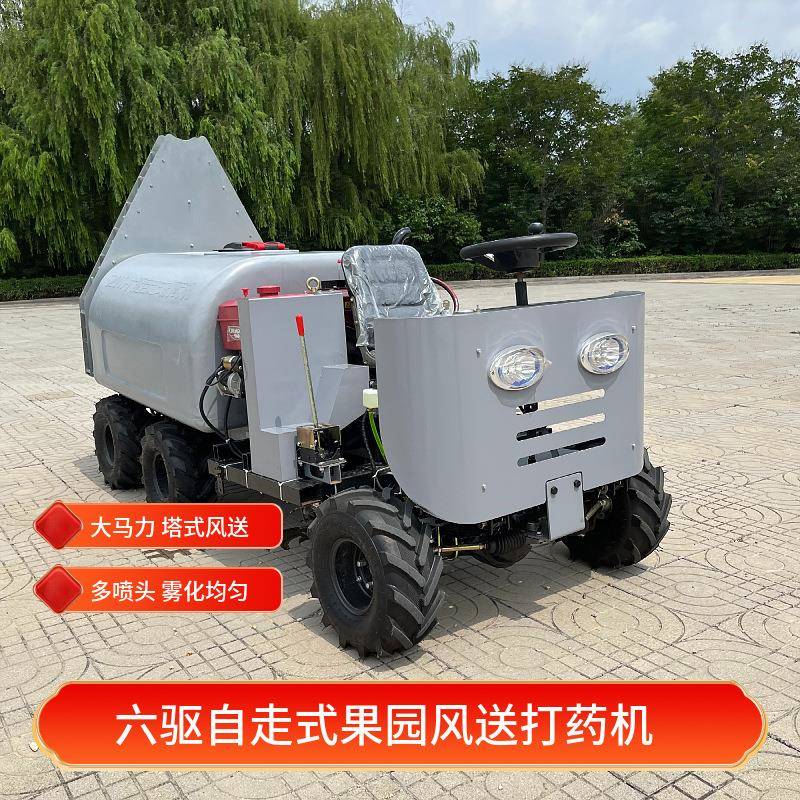 果树喷药机道路两旁绿化观赏树打药车果园农用六轮大容量打药车