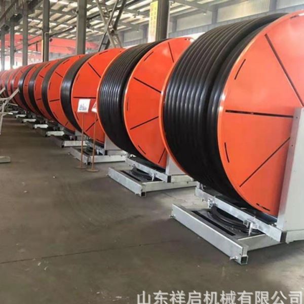 75-300移动卷盘喷灌机 全自动卷盘式喷灌机 轻型卷盘式农田浇地机