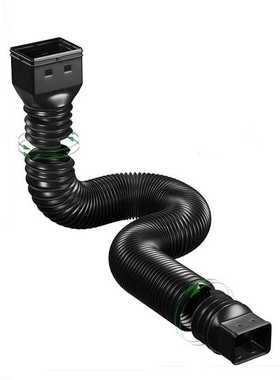 新品雨水排水槽连接延长器 收缩式管Drain Downspout Extende