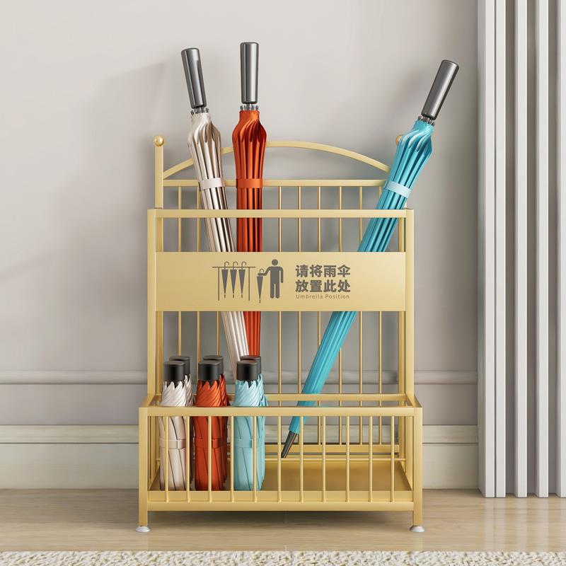 雨伞架收纳层架酒店大堂商用伞桶教室门口大容量雨伞沥水存放置物