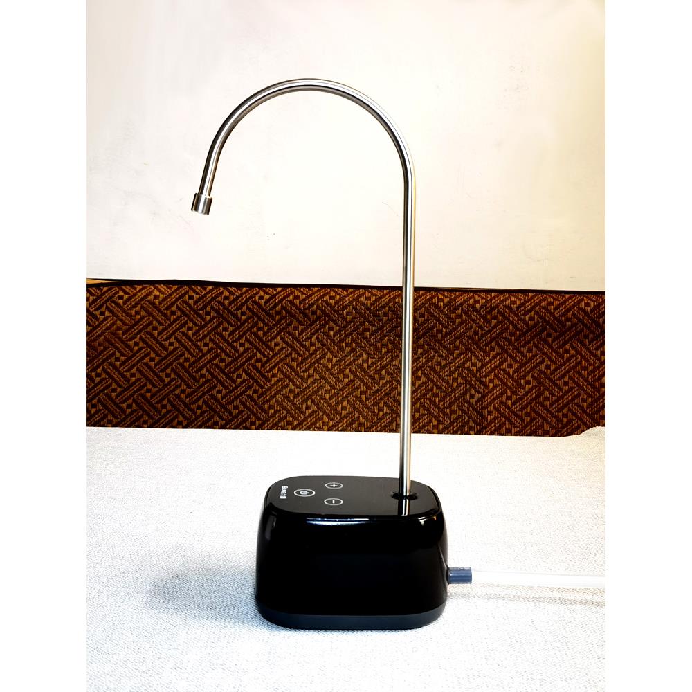 六菱抽水器充电式自动上水器家用桶装水电动吸水触控智能记忆秒数