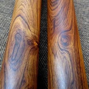 红贵宝酸枝木棍文玩把件硬木实心圆棒工艺礼品摆饰木料实干杆擀原