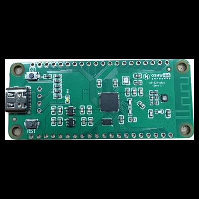 N51822QFAC开发板 兼容arduino 配排针 32k ram 256k flash