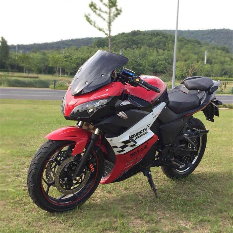 出口电摩直供大型成人跑车地平线电动摩托车72V街车公路赛机