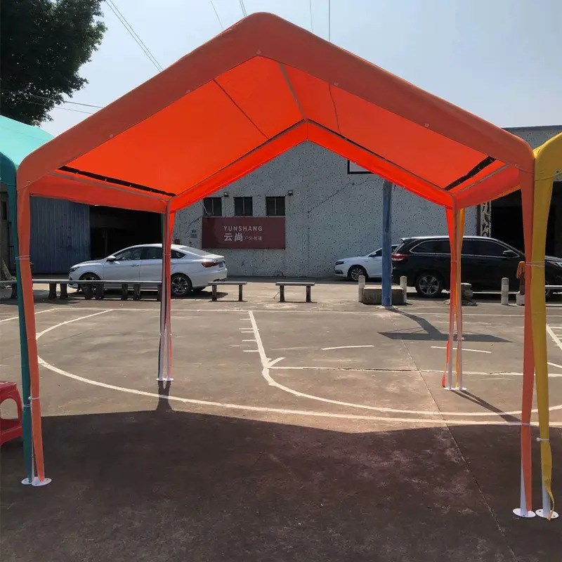 集市停车棚伞户外户外遮阳棚公司企业雨棚活动四角广告帐篷摆摊