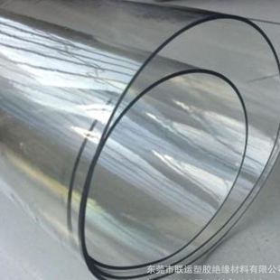 透明塑料软胶pvc水晶板龙塑透明pvc软胶板磨砂软胶
