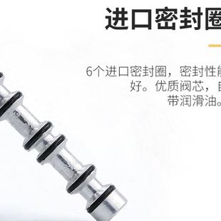 08手扳阀气缸4H230拆装 气动开关手动阀自动复位扒胎机4HA230C 阀