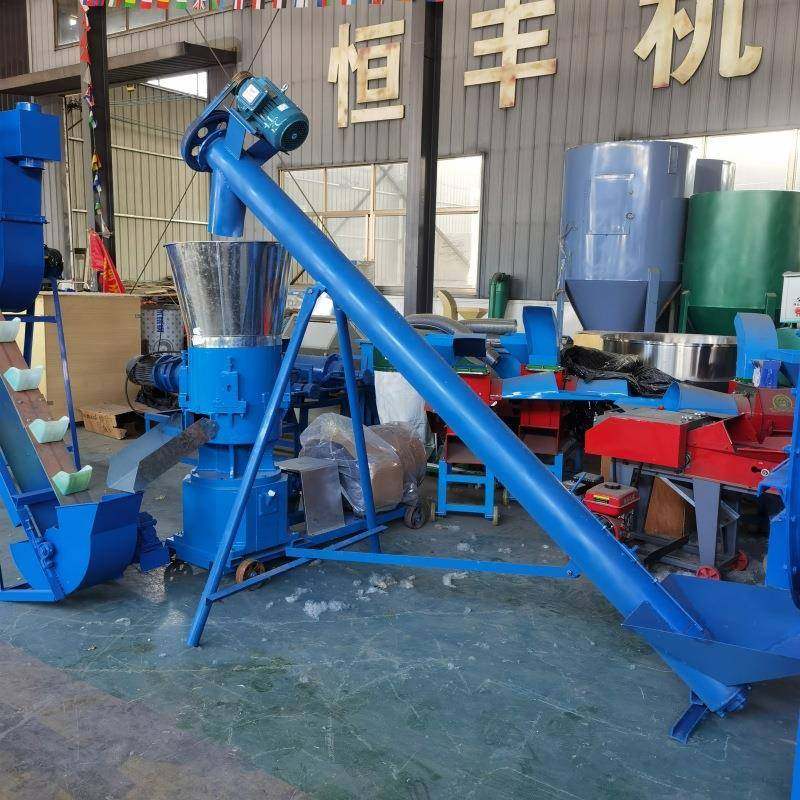 饲料机出口科特迪瓦饲料颗粒生产线牛马猪饲料造粒机玉米颗粒机
