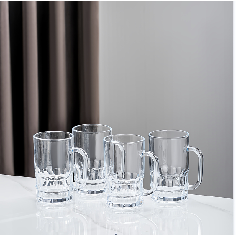 商用啤酒杯500ml大号扎啤杯水杯