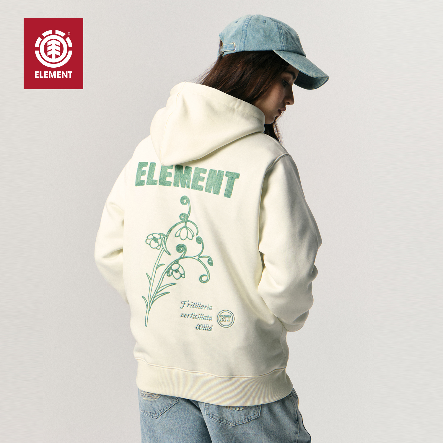 美国ELEMENT滑板&NT系列连帽卫衣