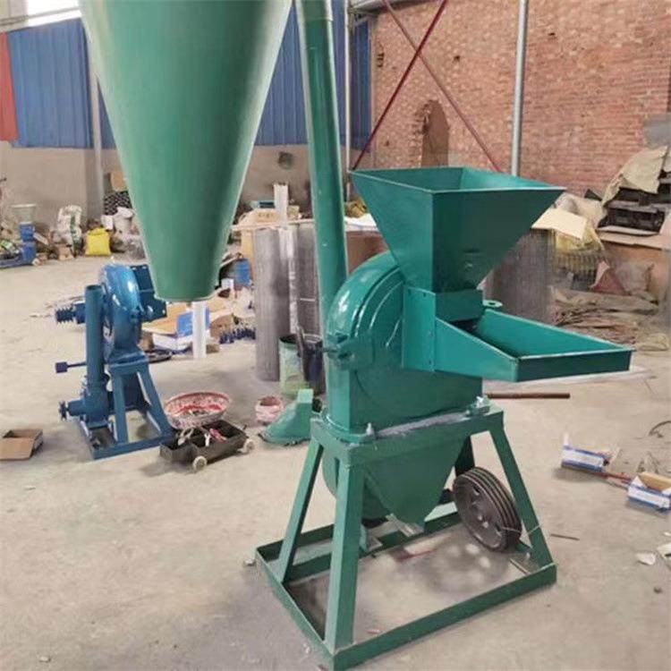 双料口姜蒜香蕉干粉碎机出口玉米大米一风吹磨粉机80-120目,机械设备,粉碎机,淘宝优惠券,粉丝福利购,淘宝优惠卷