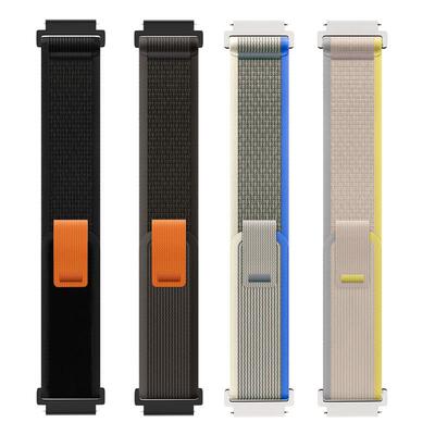 野径表带适用佳明255尼龙245编织265尼龙魔术贴55透气18/20/22mm