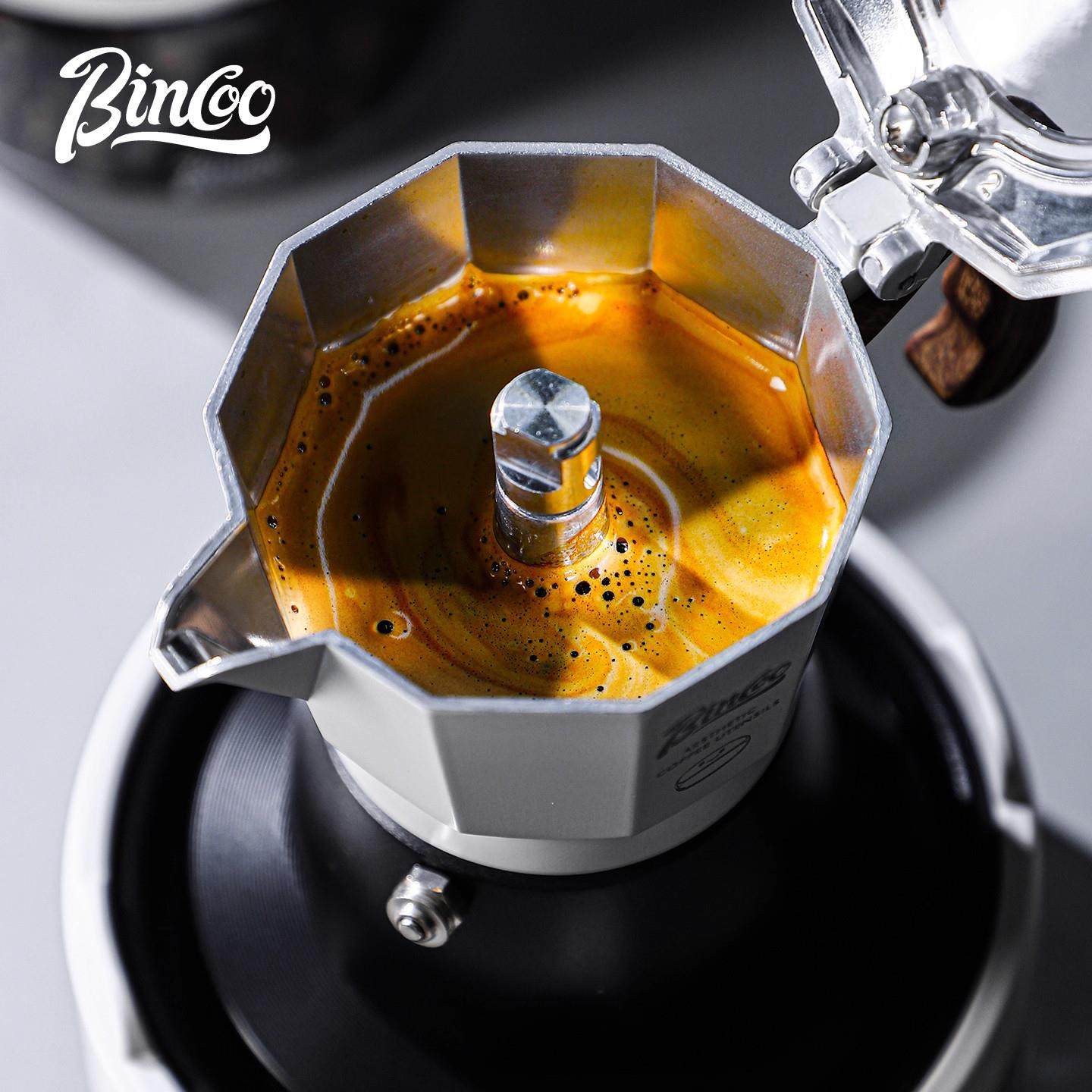 Bincoo熊猫色双阀摩卡壶家用意式咖啡机户外套装电热炉煮咖啡壶,餐饮具,摩卡壶,淘宝优惠券,粉丝福利购,淘宝优惠卷