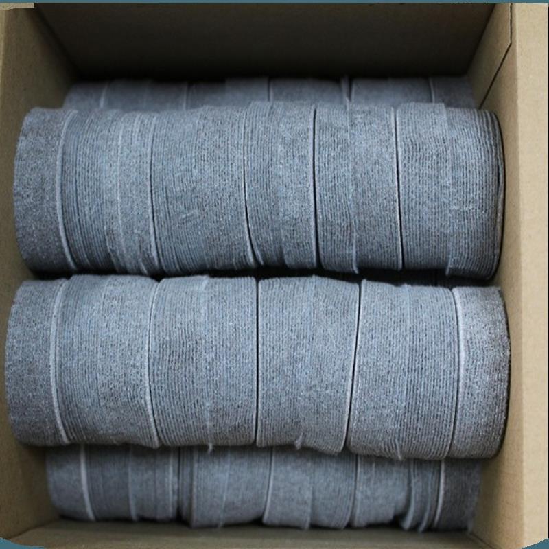 金牛2寸50mm植绒砂纸圆盘自粘白色砂纸拉绒片气动打磨片干磨砂纸