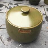 景德镇陶瓷招财家用30斤20斤储米桶箱腌菜肉酒缸坛带盖密封防潮虫
