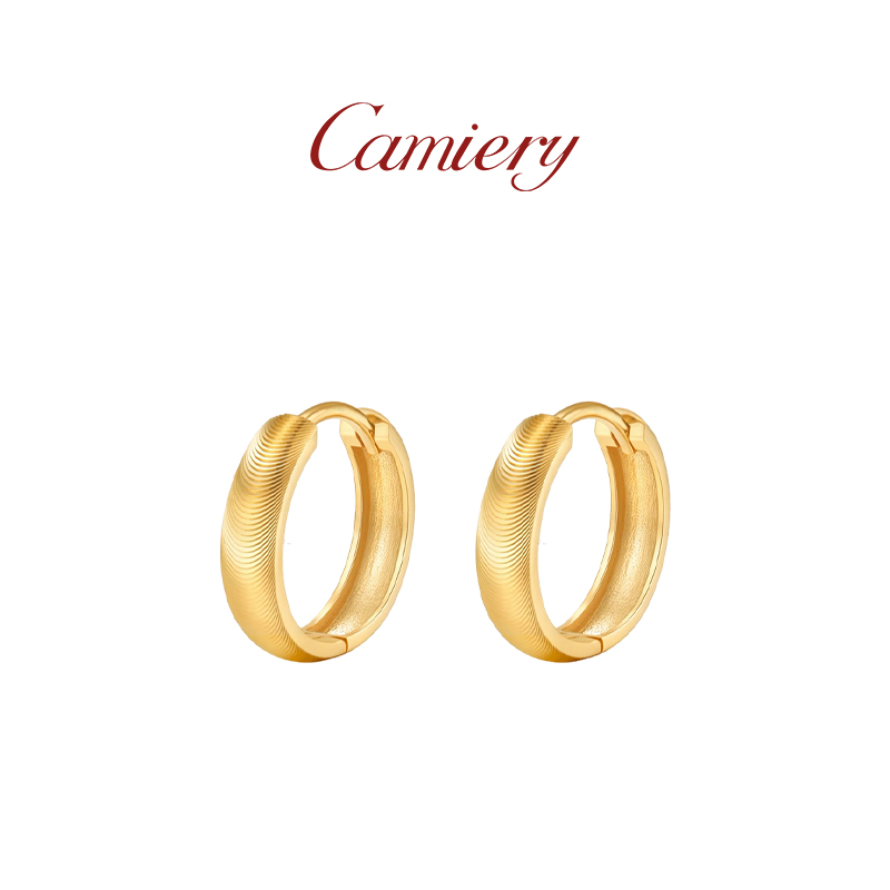 猫眼纹爆闪耳扣耳环2025新款爆款