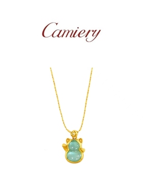 招财猫项链女款高级感2025新款