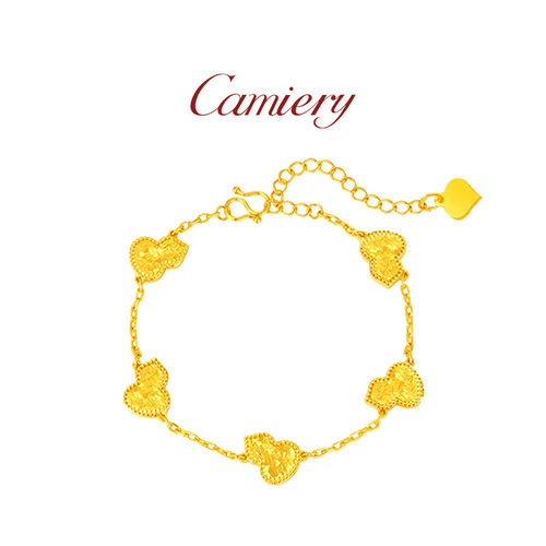CAMIERY碎冰冰葫芦手链招财转运手链轻奢小众精致 高级感百搭手链