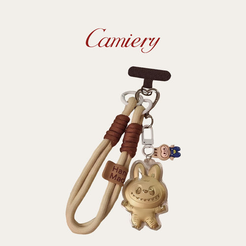 黄金足金999挂件拉布布手机钥匙扣挂件送男女生小克重黄金礼好物