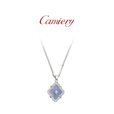 CAMIERY 时尚布契拉丝项链女款高级感轻奢小众绝美高贵气质保色